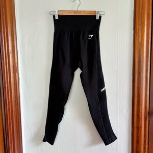 Black Gymshark energy seamless leggings